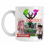 Casa si Gradina - Bucatarie si vesela - Cani si pahare - Cani si cesti - Cana Brookhaven Roblox Game, alba, 330ml - Infinity.ro