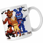 Casa si Gradina - Bucatarie si vesela - Cani si pahare - Cani si cesti - Cana Avatar Fnaf Freddy Last Airbender Firebender, alba, 330ml - Infinity.ro