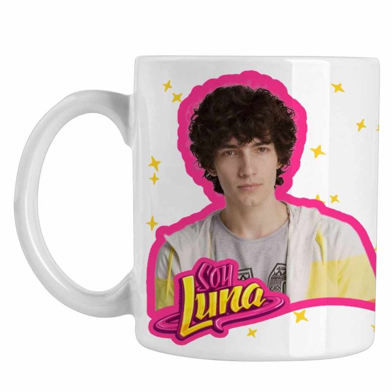 Casa si Gradina - Bucatarie si vesela - Cani si pahare - Cani si cesti - Cana Soy Luna Ramiro Ponce, alba, 330ml - Infinity.ro