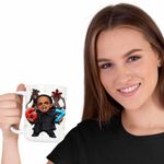 Casa si Gradina - Bucatarie si vesela - Cani si pahare - Cani si cesti - Cana Playboi Carti Six Seven 67, alba, 330ml - Infinity.ro
