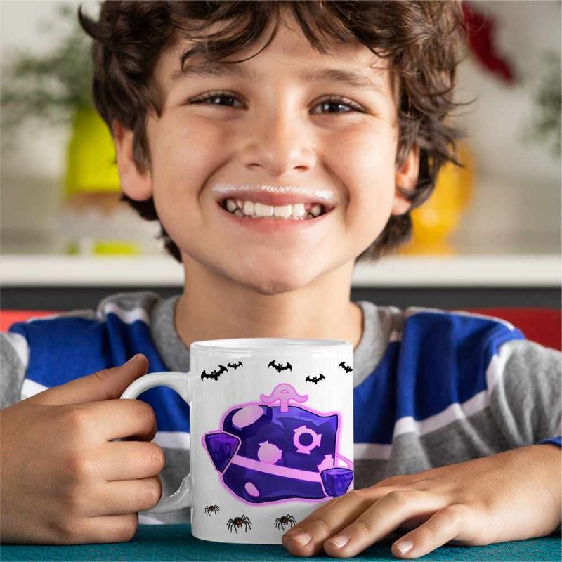 Casa si Gradina - Bucatarie si vesela - Cani si pahare - Cani si cesti - Cana Blox Fruits Gravity Fruit Roblox Fructe, alba, 330ml - Infinity.ro