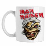 Casa si Gradina - Bucatarie si vesela - Cani si pahare - Cani si cesti - Cana Iron Maiden Mummy Heavy Metal, alba, 330ml - Infinity.ro