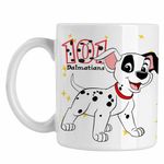 Casa si Gradina - Bucatarie si vesela - Cani si pahare - Cani si cesti - Cana 101 Dalmatieni Patch Catelus Dalmatian, alba, 330ml - Infinity.ro
