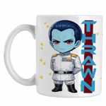 Casa si Gradina - Bucatarie si vesela - Cani si pahare - Cani si cesti - Cana Thrawn Anime Chibi Grand Admiral Star Wars, alba, 330ml - Infinity.ro