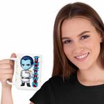 Casa si Gradina - Bucatarie si vesela - Cani si pahare - Cani si cesti - Cana Thrawn Anime Chibi Grand Admiral Star Wars, alba, 330ml - Infinity.ro