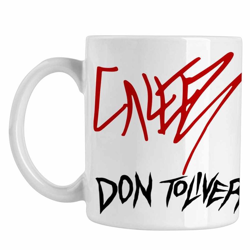Casa si Gradina - Bucatarie si vesela - Cani si pahare - Cani si cesti - Cana Don Toliver Caleb Trap Hip-Hop Music, alba, 330ml - Infinity.ro