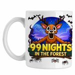 Casa si Gradina - Bucatarie si vesela - Cani si pahare - Cani si cesti - Cana 99 Nights Padure Roblox, alba, 330ml - Infinity.ro
