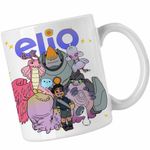 Casa si Gradina - Bucatarie si vesela - Cani si pahare - Cani si cesti - Cana Elio Aliens Dream Team, alba, 330ml - Infinity.ro