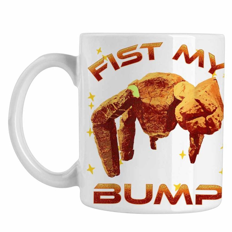 Casa si Gradina - Bucatarie si vesela - Cani si pahare - Cani si cesti - Cana Project Hail Mary Rocky Fist My Bump Eridian Alien Engineer, alba, 330ml - Infinity.ro