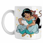 Casa si Gradina - Bucatarie si vesela - Cani si pahare - Cani si cesti - Cana Aladdin Jasmine Abu Maimuta Aladin, alba, 330ml - Infinity.ro