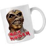 Casa si Gradina - Bucatarie si vesela - Cani si pahare - Cani si cesti - Cana Iron Maiden Fear of the Dark, alba, 330ml - Infinity.ro