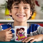 Casa si Gradina - Bucatarie si vesela - Cani si pahare - Cani si cesti - Cana Soy Luna Valente Love, alba, 330ml - Infinity.ro