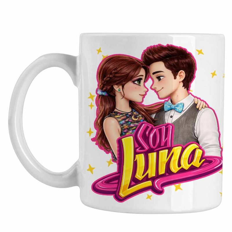 Casa si Gradina - Bucatarie si vesela - Cani si pahare - Cani si cesti - Cana Soy Luna Valente Love, alba, 330ml - Infinity.ro