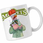 Casa si Gradina - Bucatarie si vesela - Cani si pahare - Cani si cesti - Cana The Muppets Beaker, alba, 330ml - Infinity.ro