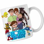 Casa si Gradina - Bucatarie si vesela - Cani si pahare - Cani si cesti - Cana Boss Baby Family, alba, 330ml - Infinity.ro