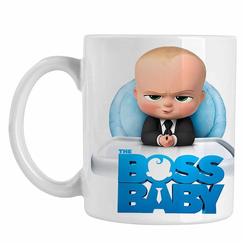 Casa si Gradina - Bucatarie si vesela - Cani si pahare - Cani si cesti - Cana Boss Baby CEO Leader, alba, 330ml - Infinity.ro