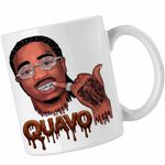 Casa si Gradina - Bucatarie si vesela - Cani si pahare - Cani si cesti - Cana Quavo Lifestyle Hip Hop, alba, 330ml - Infinity.ro