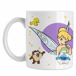 Casa si Gradina - Bucatarie si vesela - Cani si pahare - Cani si cesti - Cana Peter Pan Tinker Bell Clopotica, alba, 330ml - Infinity.ro