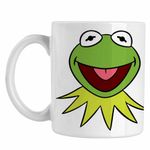 Casa si Gradina - Bucatarie si vesela - Cani si pahare - Cani si cesti - Cana The Muppets Kermit the Frog, alba, 330ml - Infinity.ro