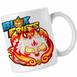 Casa si Gradina - Bucatarie si vesela - Cani si pahare - Cani si cesti - Cana Blox Fruits Empyrean Fruit Roblox Fructe, alba, 330ml - Infinity.ro
