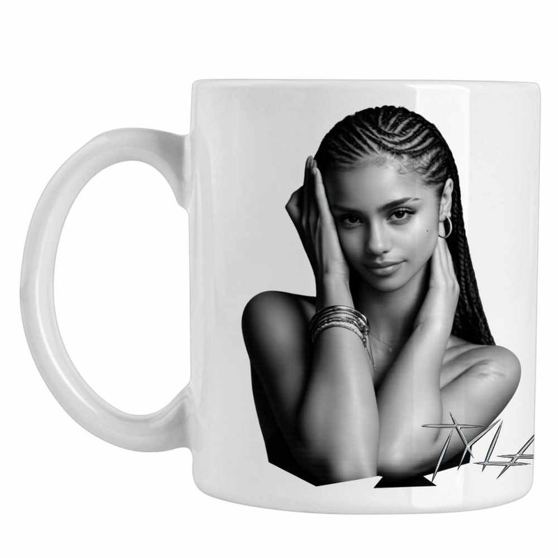 Casa si Gradina - Bucatarie si vesela - Cani si pahare - Cani si cesti - Cana Tyla Vibe, alba, 330ml - Infinity.ro