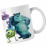 Casa si Gradina - Bucatarie si vesela - Cani si pahare - Cani si cesti - Cana Mike James Monsters University, alba, 330ml - Infinity.ro