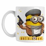 Casa si Gradina - Bucatarie si vesela - Cani si pahare - Cani si cesti - Cana Minions Detective Noir Despicable, alba, 330ml - Infinity.ro