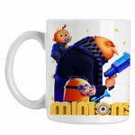 Casa si Gradina - Bucatarie si vesela - Cani si pahare - Cani si cesti - Cana Despicable Minions Misiune, alba, 330ml - Infinity.ro