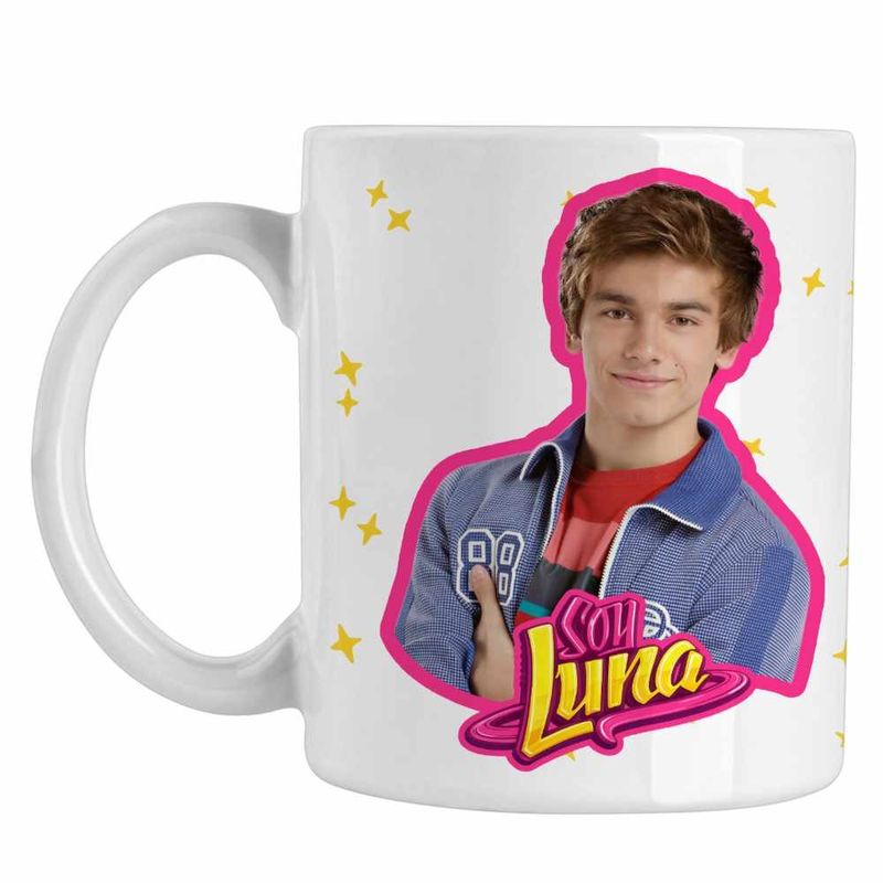 Casa si Gradina - Bucatarie si vesela - Cani si pahare - Cani si cesti - Cana Soy Luna Gaston Battan, alba, 330ml - Infinity.ro