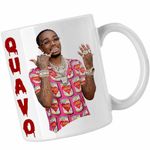 Casa si Gradina - Bucatarie si vesela - Cani si pahare - Cani si cesti - Cana Quavo Greatness Trap, alba, 330ml - Infinity.ro