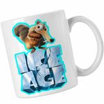 Casa si Gradina - Bucatarie si vesela - Cani si pahare - Cani si cesti - Cana Ice Age Scrat Mood, alba, 330ml - Infinity.ro