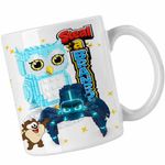 Casa si Gradina - Bucatarie si vesela - Cani si pahare - Cani si cesti - Cana Steal Brainrot Clickerrinocrabo Roblox Meme, alba, 330ml - Infinity.ro