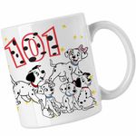 Casa si Gradina - Bucatarie si vesela - Cani si pahare - Cani si cesti - Cana 101 Dalmatieni Catelusi Dalmatian Puppy, alba, 330ml - Infinity.ro
