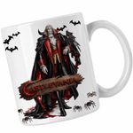 Casa si Gradina - Bucatarie si vesela - Cani si pahare - Cani si cesti - Cana Castlevania Years of Shadows, alba, 330ml - Infinity.ro