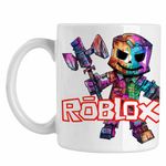 Casa si Gradina - Bucatarie si vesela - Cani si pahare - Cani si cesti - Cana Roblox Gamer, alba, 330ml - Infinity.ro