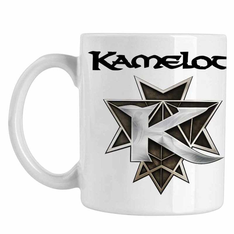 Casa si Gradina - Bucatarie si vesela - Cani si pahare - Cani si cesti - Cana Kamelot March of Mephisto, alba, 330ml - Infinity.ro