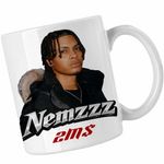 Casa si Gradina - Bucatarie si vesela - Cani si pahare - Cani si cesti - Cana Nemzzz Rap Hip Hop, alba, 330ml - Infinity.ro