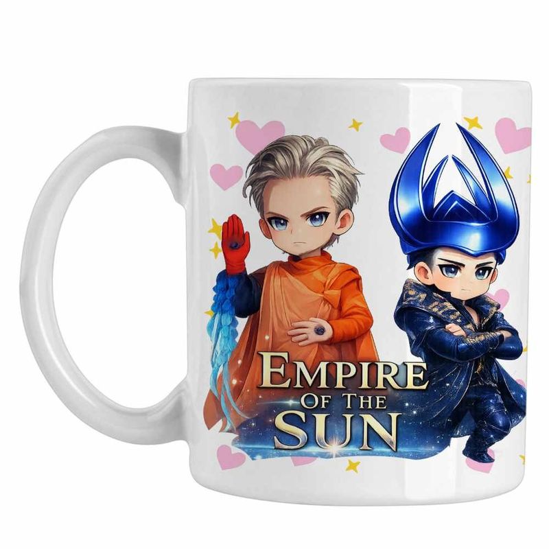 Casa si Gradina - Bucatarie si vesela - Cani si pahare - Cani si cesti - Cana Empire Of The Sun, alba, 330ml - Infinity.ro
