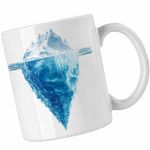Casa si Gradina - Bucatarie si vesela - Cani si pahare - Cani si cesti - Cana Kaleo Iceberg Iceland, alba, 330ml - Infinity.ro