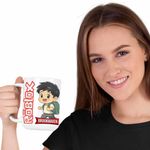 Casa si Gradina - Bucatarie si vesela - Cani si pahare - Cani si cesti - Cana Brookhaven Roblox Gamer, alba, 330ml - Infinity.ro