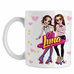 Casa si Gradina - Bucatarie si vesela - Cani si pahare - Cani si cesti - Cana Soy Luna Nina Best Friends, alba, 330ml - Infinity.ro