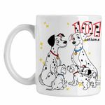 Casa si Gradina - Bucatarie si vesela - Cani si pahare - Cani si cesti - Cana 101 Dalmatieni Pongo Perdita Aventuri, alba, 330ml - Infinity.ro