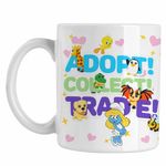 Casa si Gradina - Bucatarie si vesela - Cani si pahare - Cani si cesti - Cana Adopt Me Roblox Game, alba, 330ml - Infinity.ro