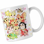 Casa si Gradina - Bucatarie si vesela - Cani si pahare - Cani si cesti - Cana Roblox Adopt Me Cute Pets, alba, 330ml - Infinity.ro