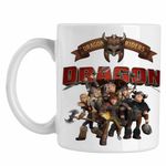Casa si Gradina - Bucatarie si vesela - Cani si pahare - Cani si cesti - Cana How to train your dragon, alba, 330ml - Infinity.ro