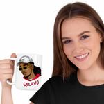 Casa si Gradina - Bucatarie si vesela - Cani si pahare - Cani si cesti - Cana Quavo Culture Trap Rap Music, alba, 330ml - Infinity.ro