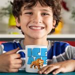 Casa si Gradina - Bucatarie si vesela - Cani si pahare - Cani si cesti - Cana Ice Age Diego Smilodon Tigru, alba, 330ml - Infinity.ro
