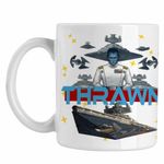 Casa si Gradina - Bucatarie si vesela - Cani si pahare - Cani si cesti - Cana Grand Admiral Thrawn Star Wars Battleship, alba, 330ml - Infinity.ro