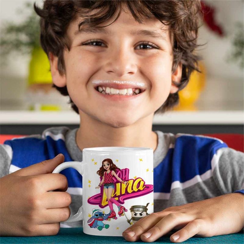 Casa si Gradina - Bucatarie si vesela - Cani si pahare - Cani si cesti - Cana Soy Luna Argentina, alba, 330ml - Infinity.ro