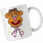 Casa si Gradina - Bucatarie si vesela - Cani si pahare - Cani si cesti - Cana The Muppets Fozzie Bear, alba, 330ml - Infinity.ro